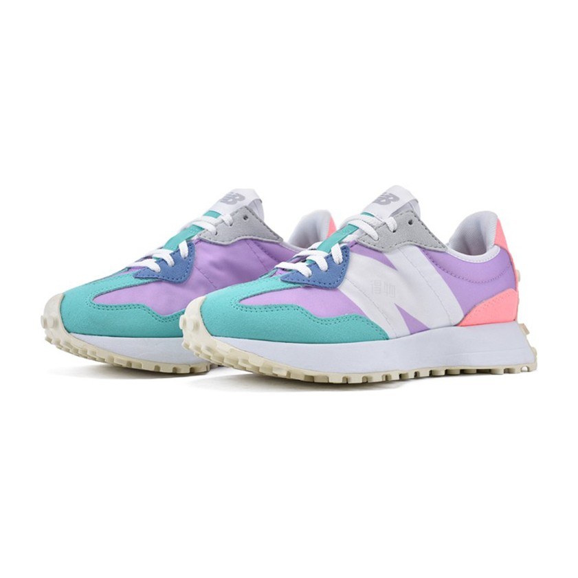 New Balance 327 Green Purple Pink