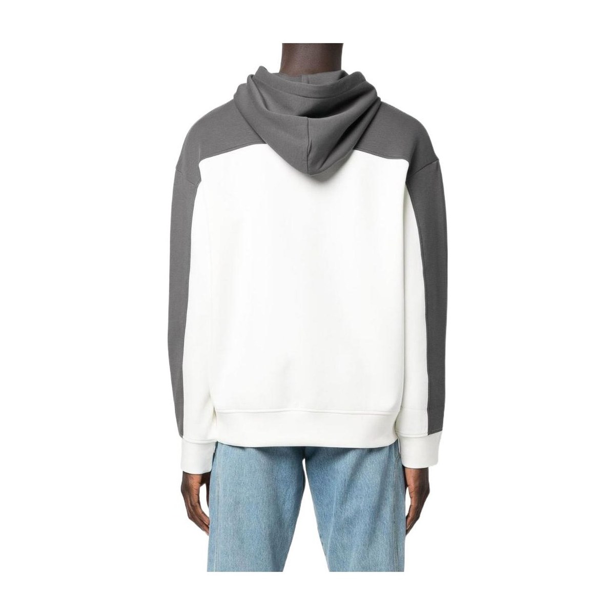 Emporio Armani FW22 Logo Print Sweatshirt White