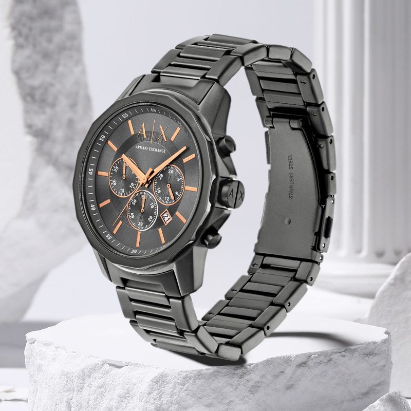 Armani Exchange Black Warrior Watch