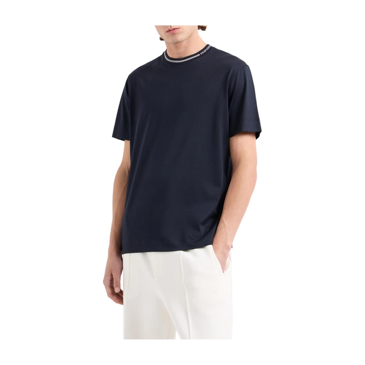 Emporio Armani SS24 Navy Blue Tee