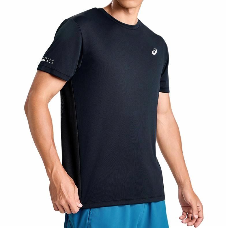 Asics Reflective Running Tee Black