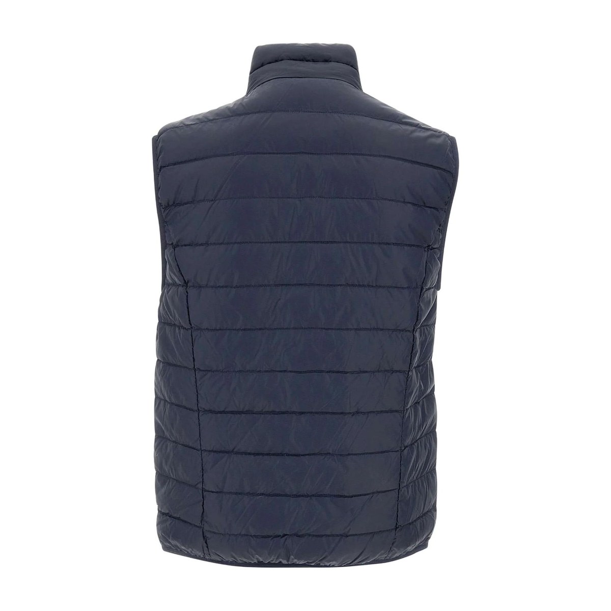 Emporio Armani Logo Zip Vest Navy