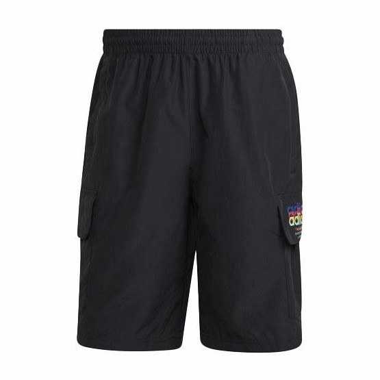 adidas Originals Logo Print Shorts