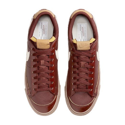 Nike Blazer Low "Inspected By Swoosh" Brown