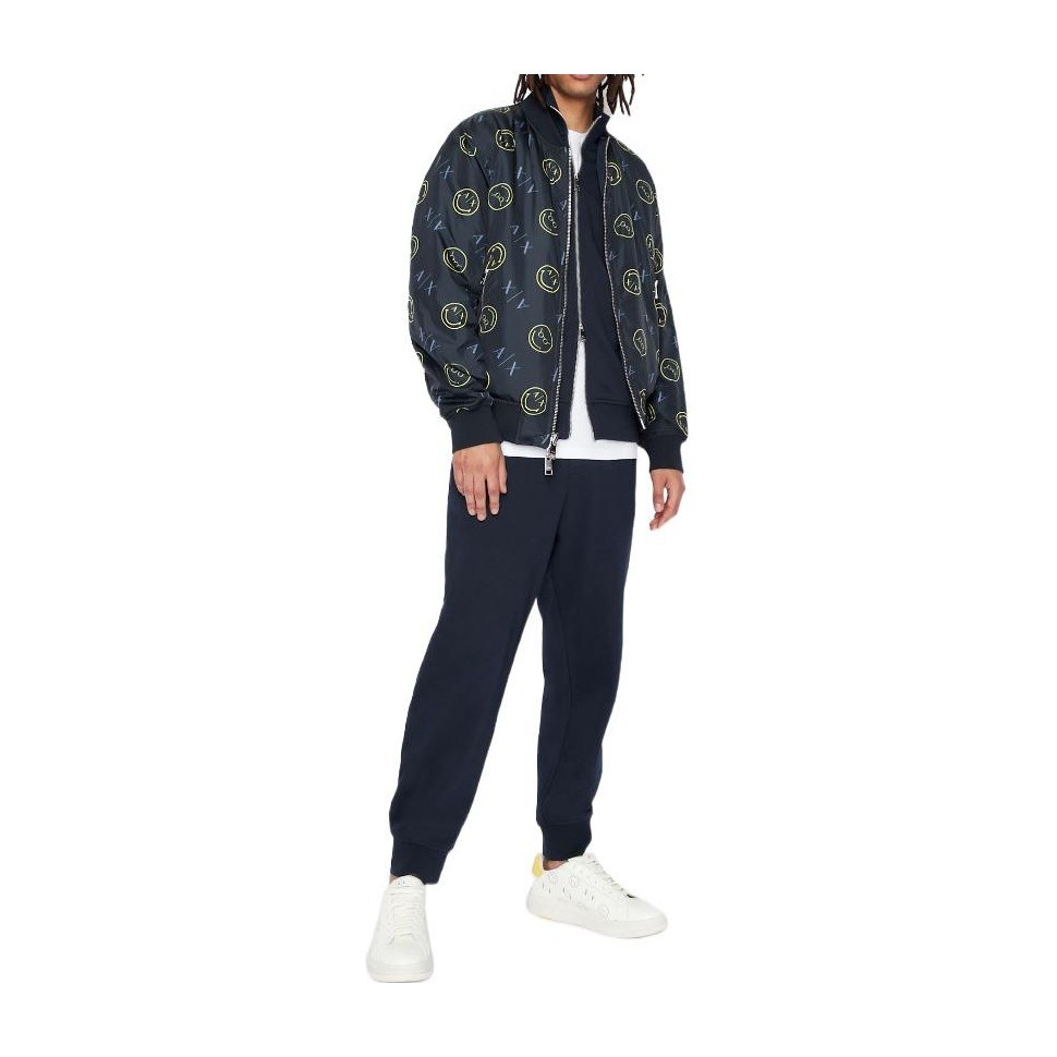 Armani Exchange x SmileyWorld Navy Jacket