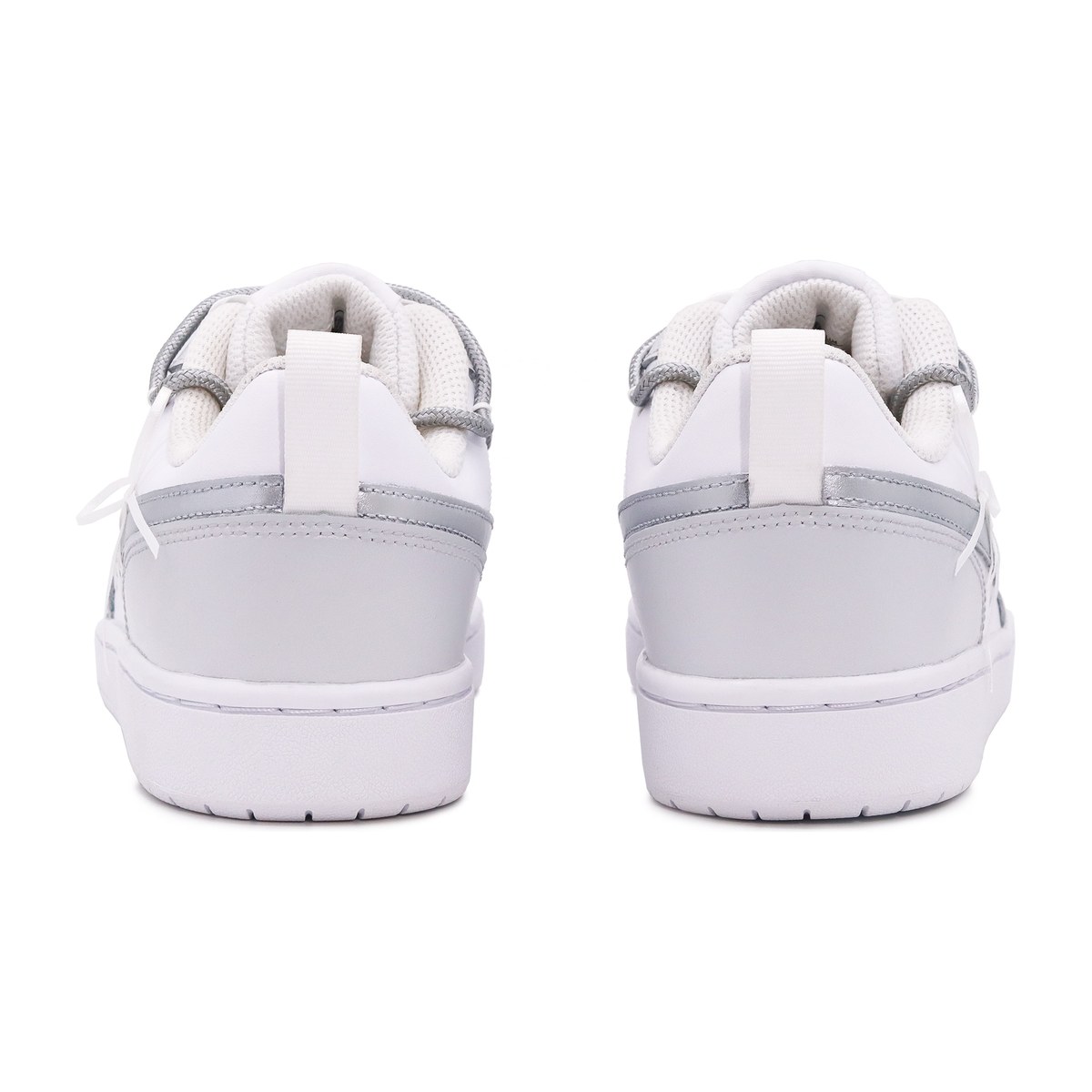 Nike Court Borough Low GS White Silver