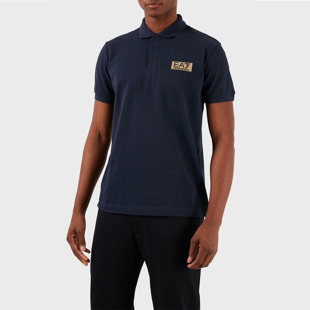 Emporio Armani EA7 SS24 Polo Navy