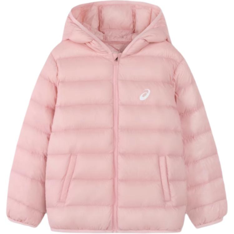 Asics Hoodie Down Jacket Pink Youth