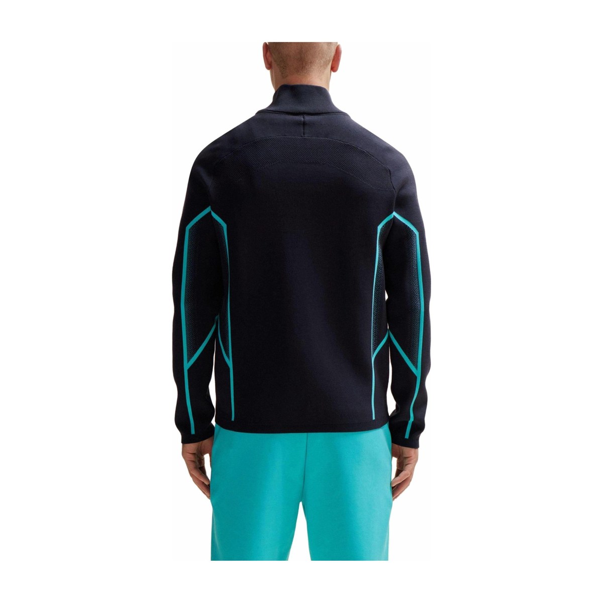 HUGO BOSS Zip-Neck Sweater