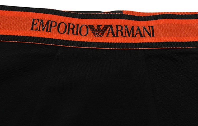 Emporio Armani Boxer Briefs 3-Pack Black