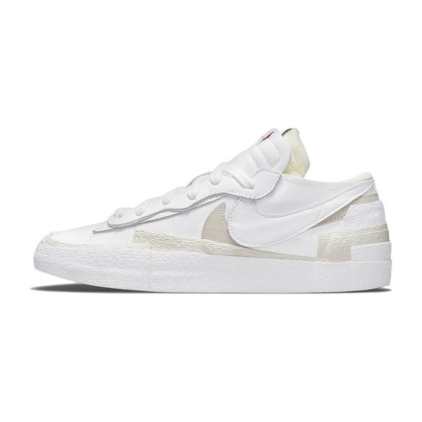 Sacai x Nike Blazer Low "White Patent Leather"