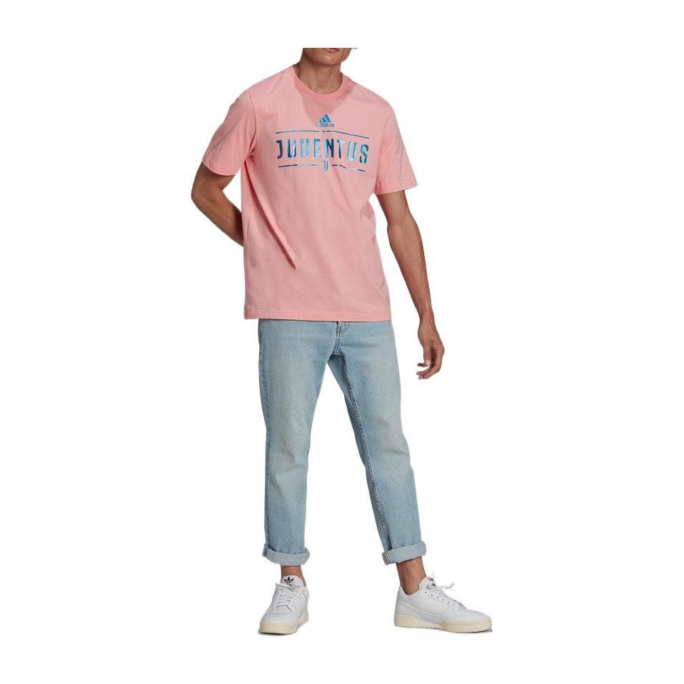 adidas Juventus Graphic Tee Pink