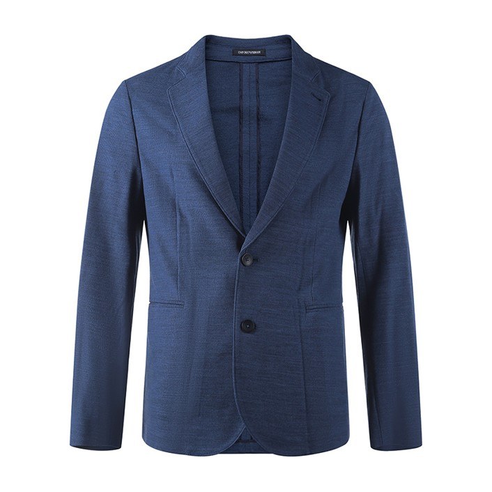 Emporio Armani FW22 Blazer Dark Blue