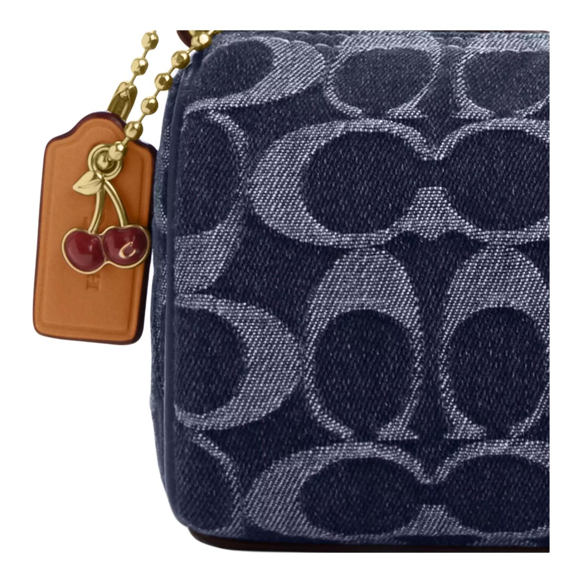 COACH Nolita 20 Denim Natural