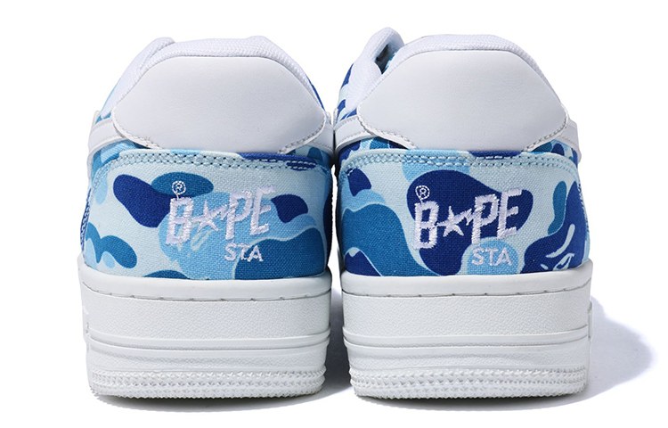 A BATHING APE ABC Camo Bape Sta Low Blue