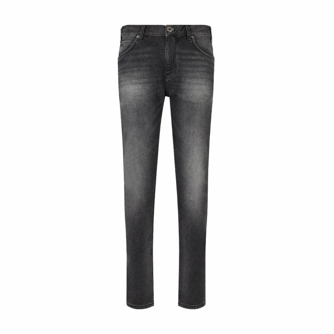 Emporio Armani SS23 Straight Jeans Black