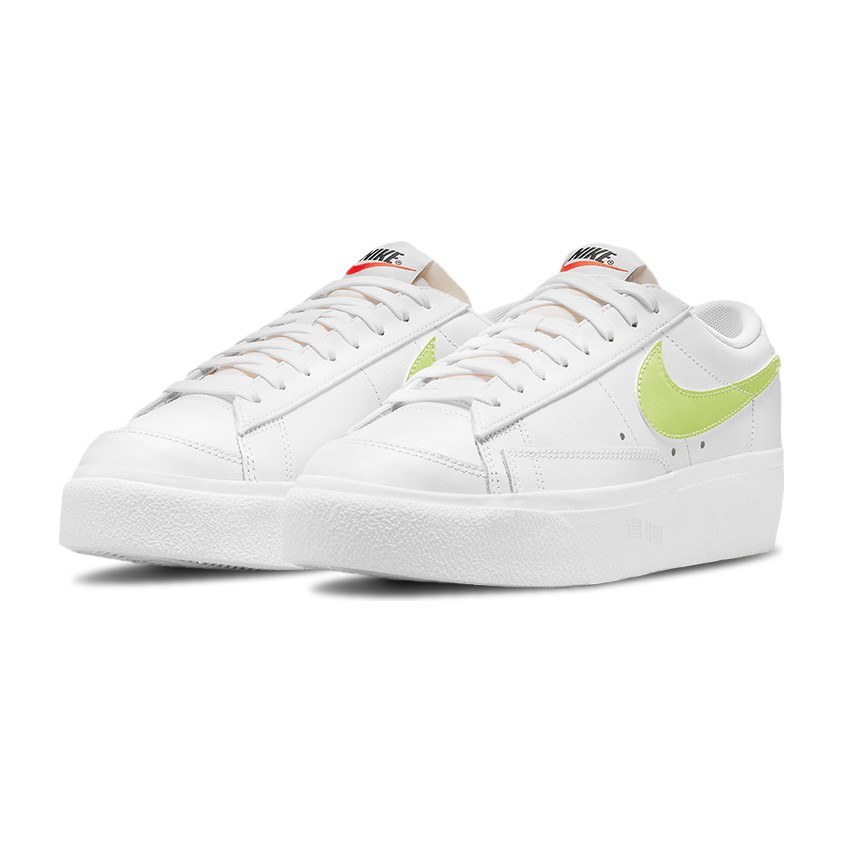 Nike Blazer Low Platform White Green