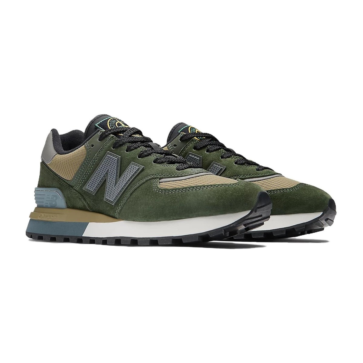 Stone Island x New Balance 574 Green