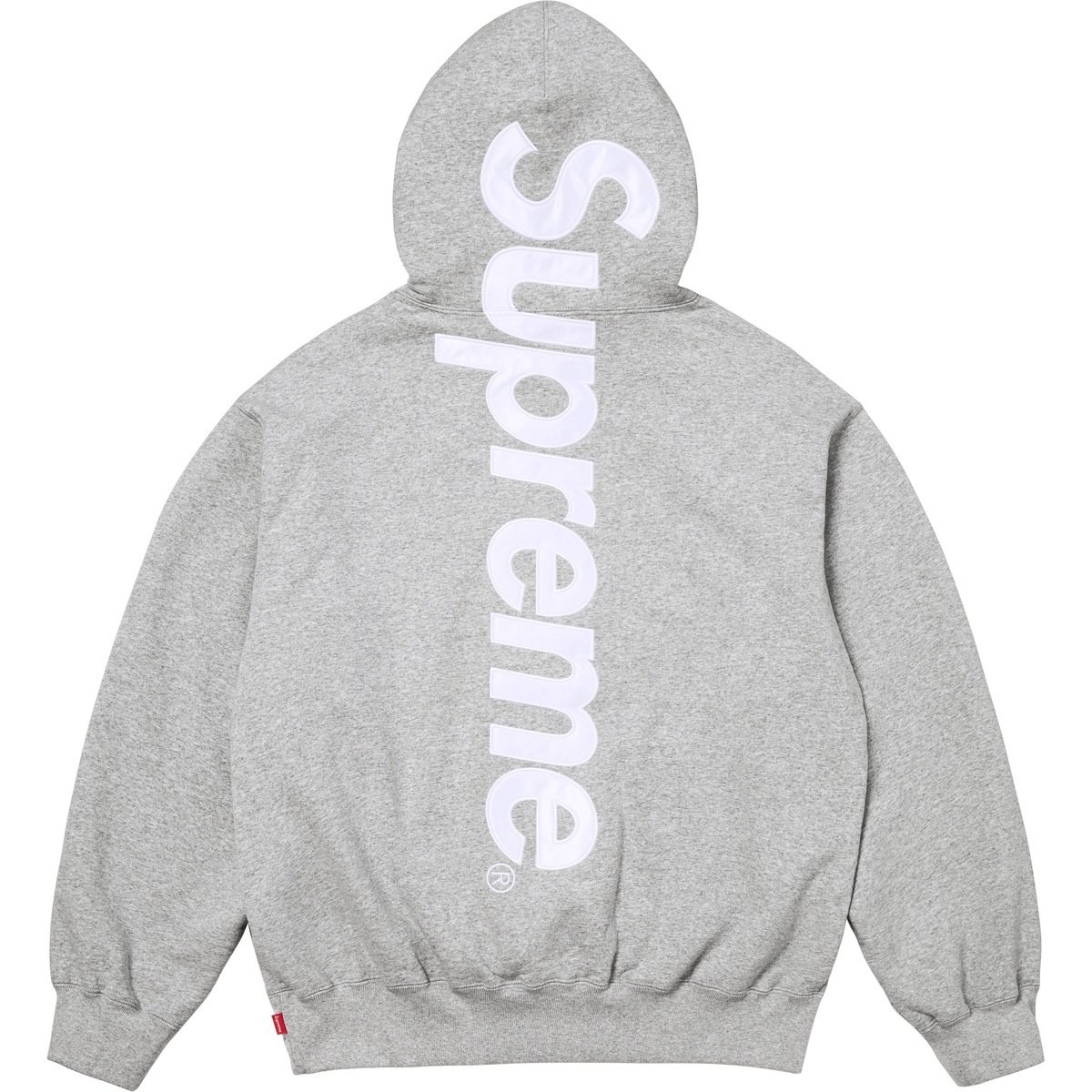 Supreme FW25 Satin Appliqué Hooded Sweatshirt