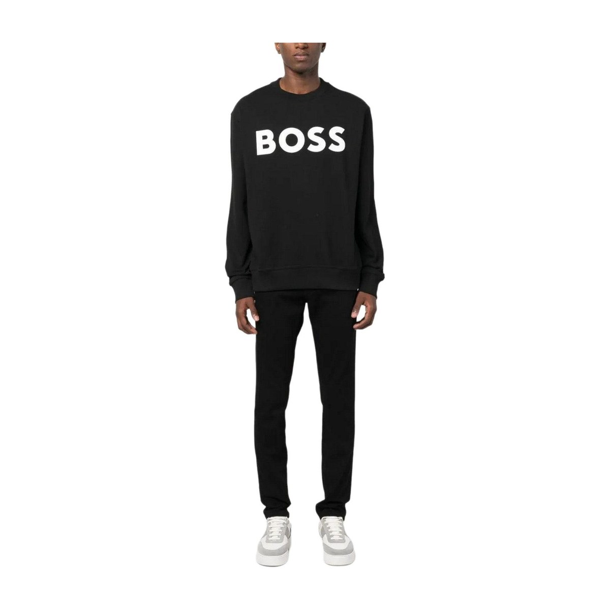 HUGO BOSS Logo Sweatshirt Black
