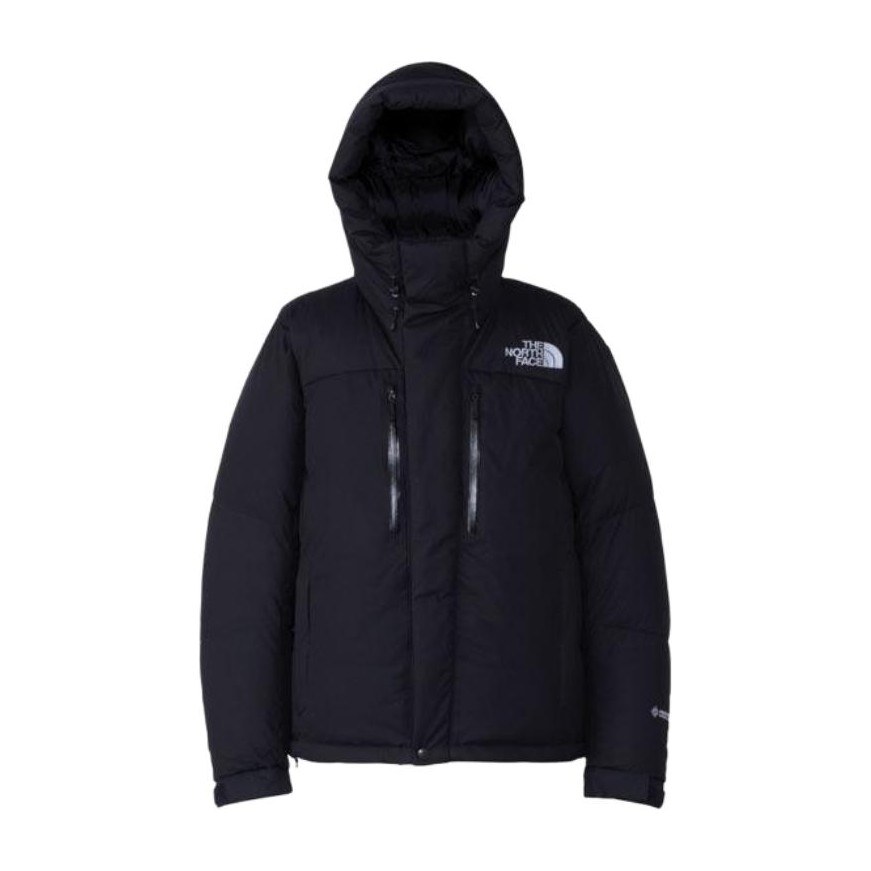 The North Face Logo Hoodie Down Jacket Black
