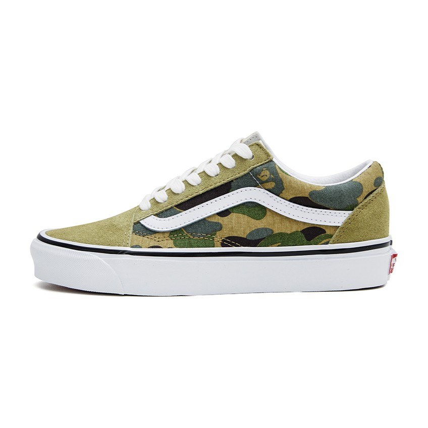 A BATHING APE x Vans Old Skool 36 DX Brown Camo