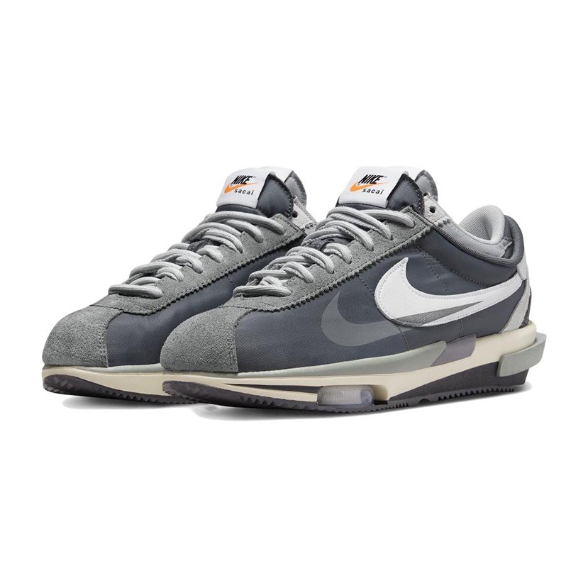 Sacai x Nike Cortez Grey White