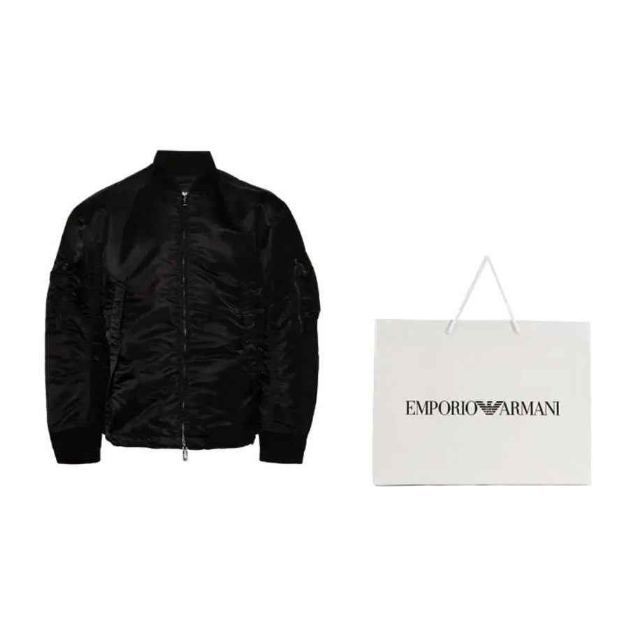 Emporio Armani FW23 Black Jacket