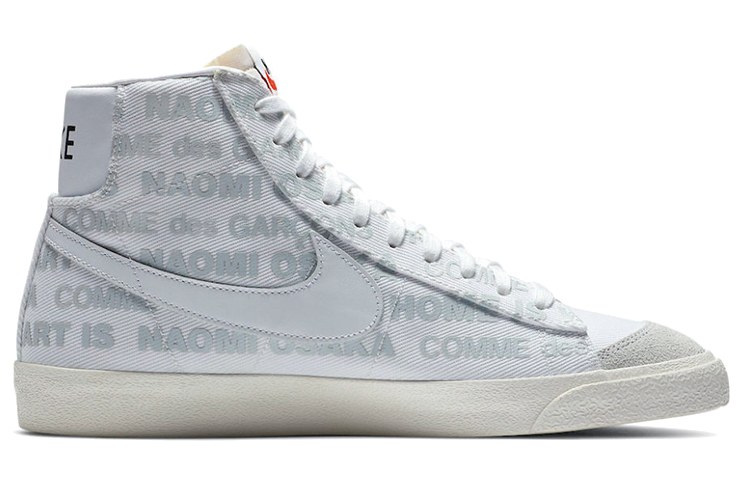 CDG x Nike Blazer Mid White Black