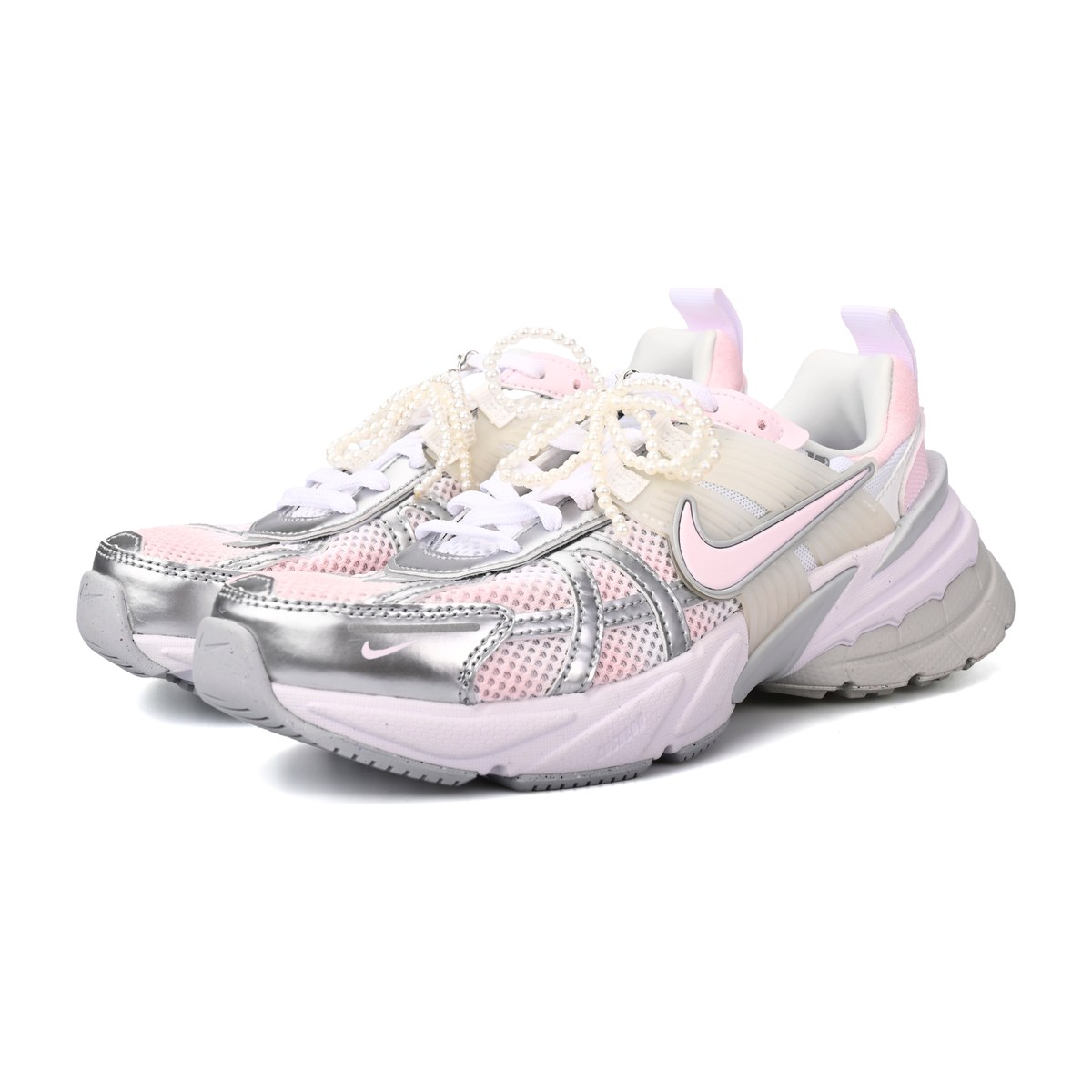 Nike V2K Run Pink Silver