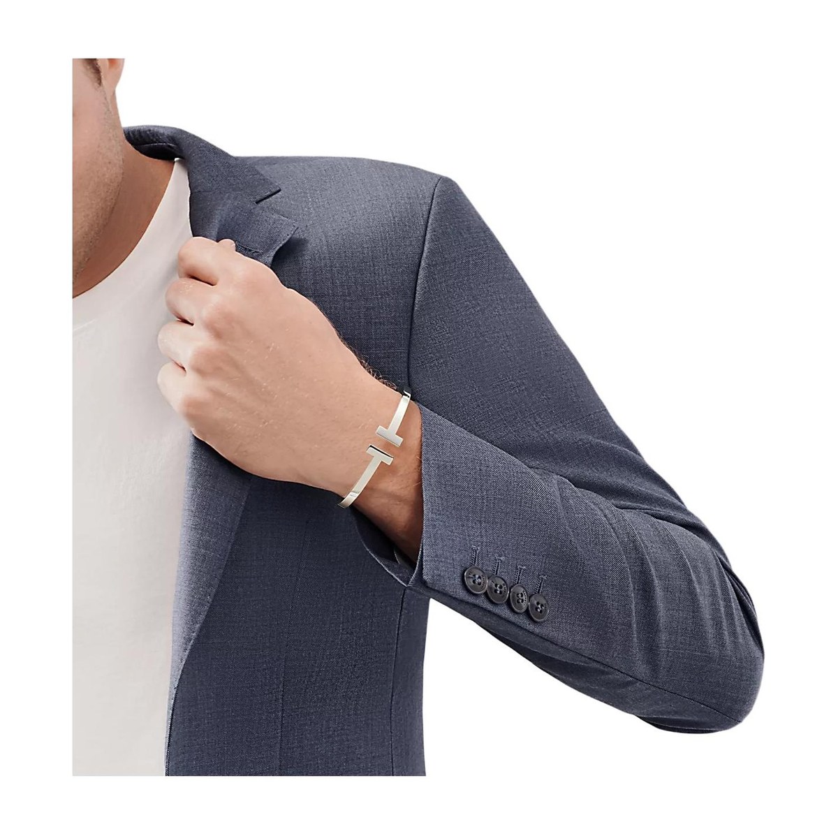 Tiffany & Co. T Series Silver Bracelet