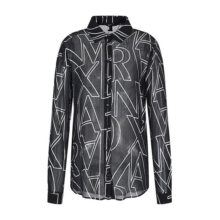 Armani Exchange FW22 Letter Print Shirt