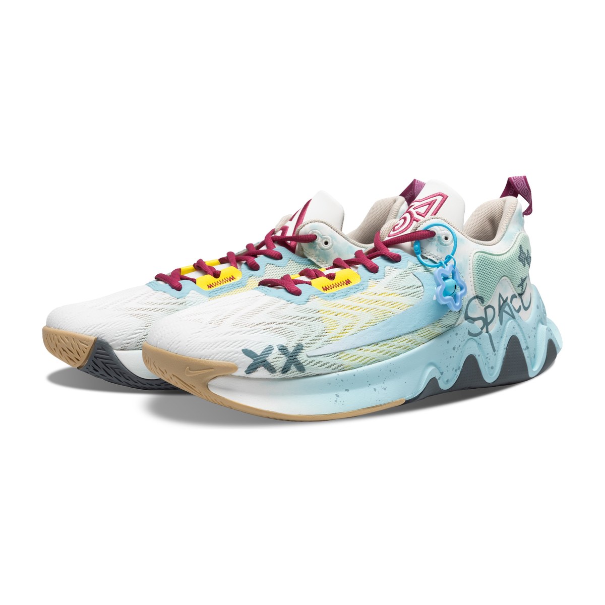Nike Giannis Immortality 2 White Yellow Blue