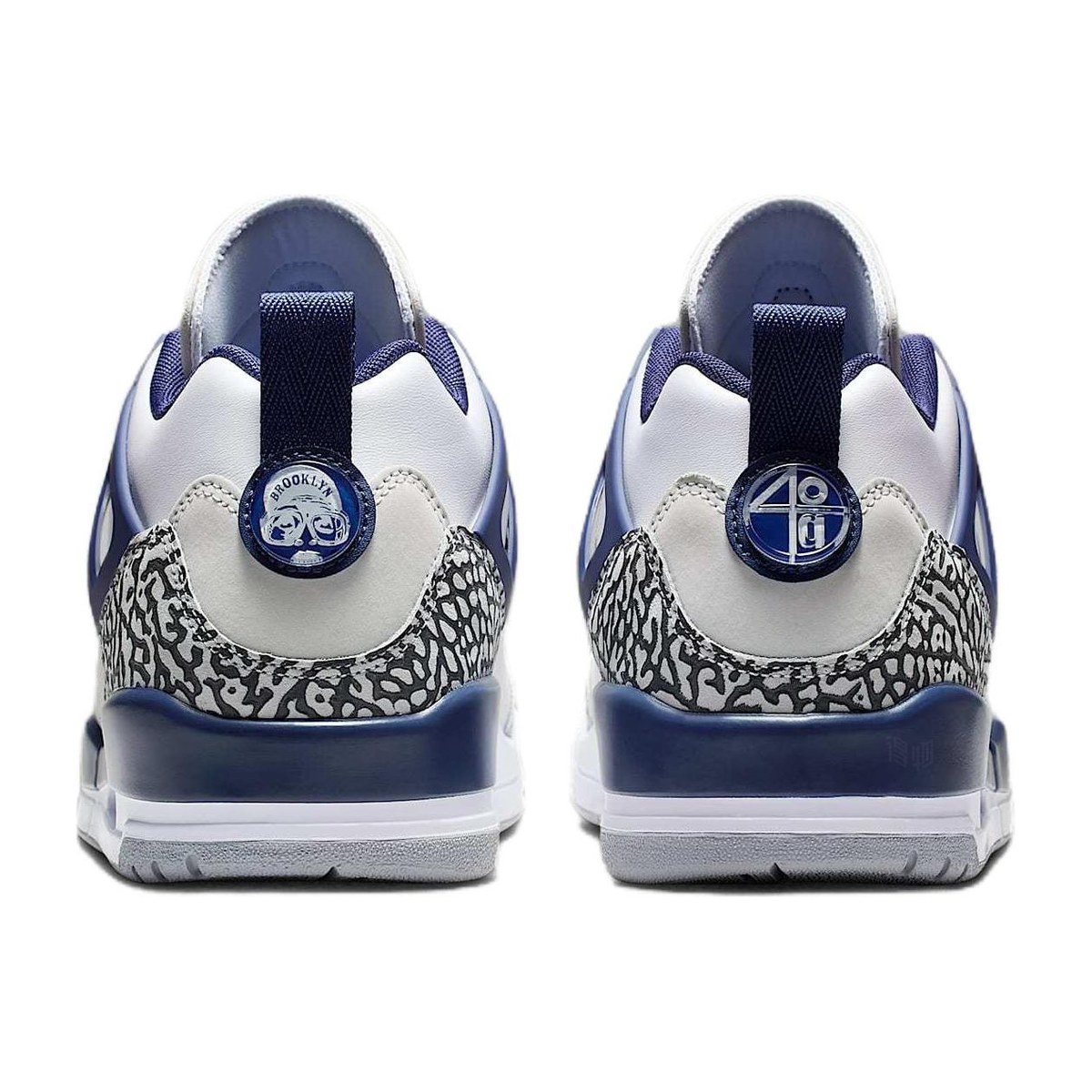 Jordan Spizike Low White Blue