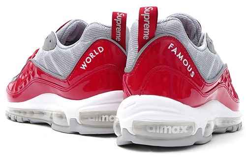 Supreme x Nike Air Max 98 Varsity Red