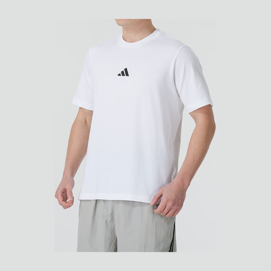 adidas ESSENTIALS SINGLE JERSEY LogoT