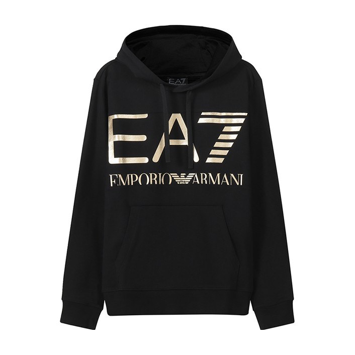 Emporio Armani EA7 Hoodie Black