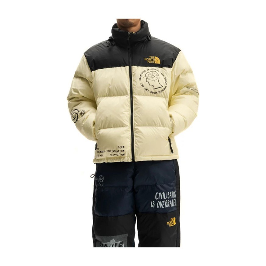 The North Face x Brain Dead Printed Nuptse Jacket