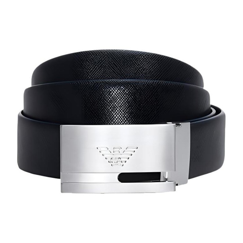 Emporio Armani Reversible Belt Black