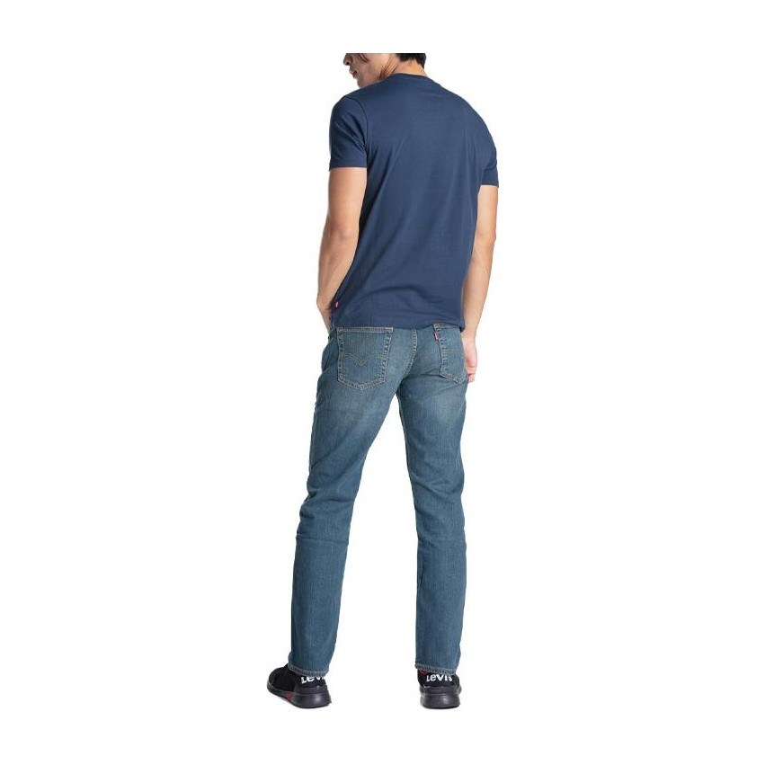 Levis Logo Crewneck Tee Navy