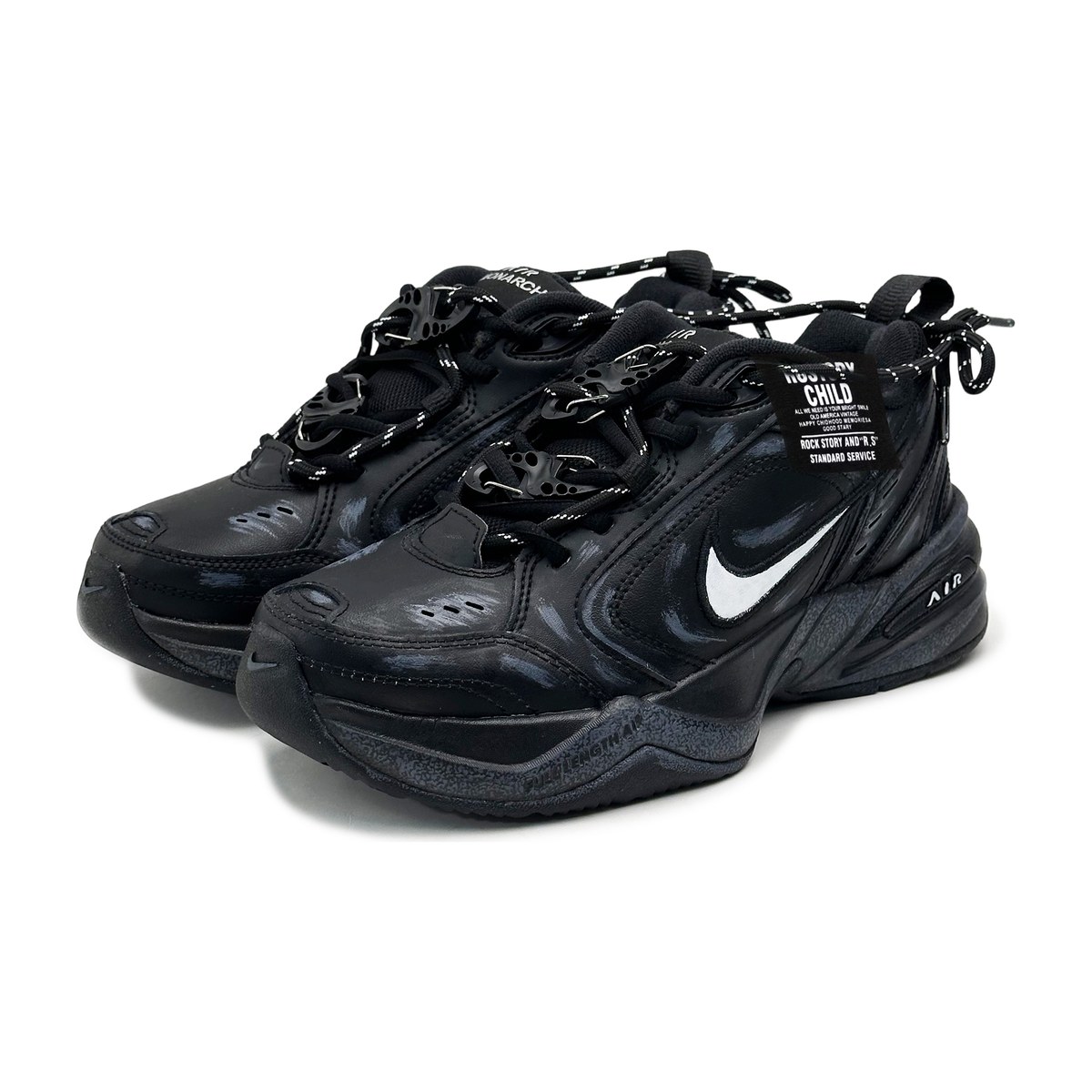 Nike Air Monarch 4 Black Obsidian