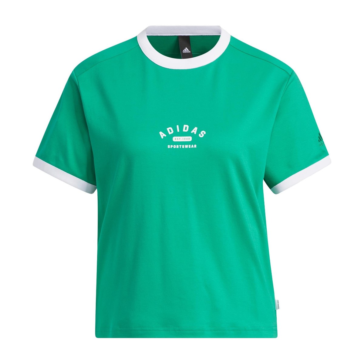 adidas Verbiage Tee Lawn Green