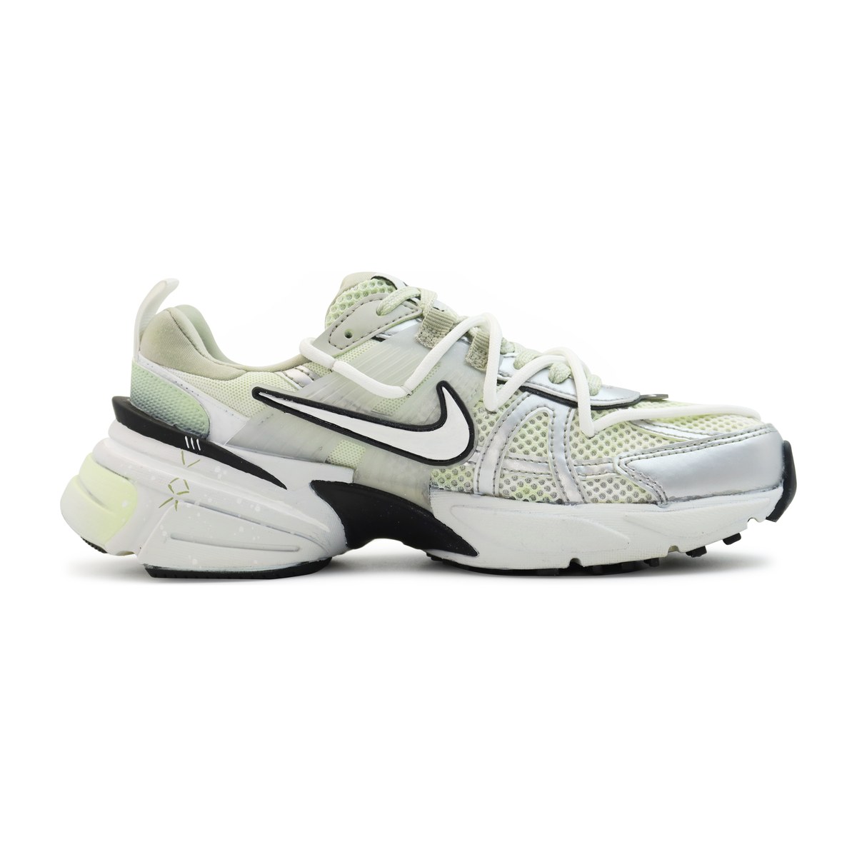 Nike V2K Run Silver White Green