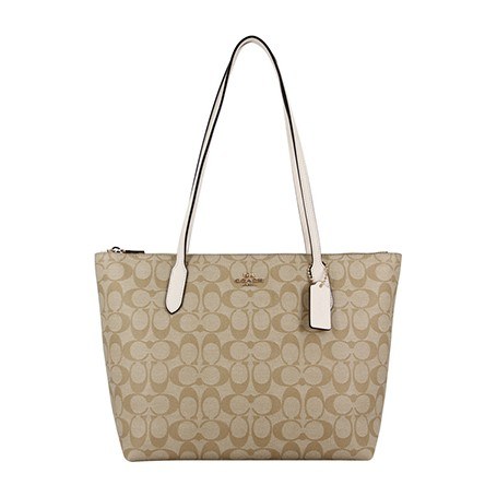 COACH Zip Top Tote 30