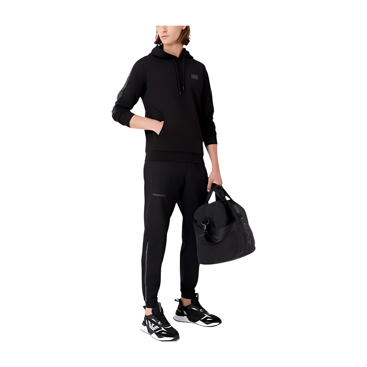 Emporio Armani FW22 Hoodie Black