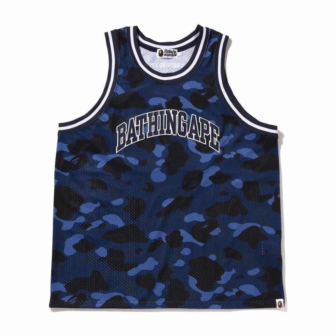 BAPE SS22 Camo Basketball Vest