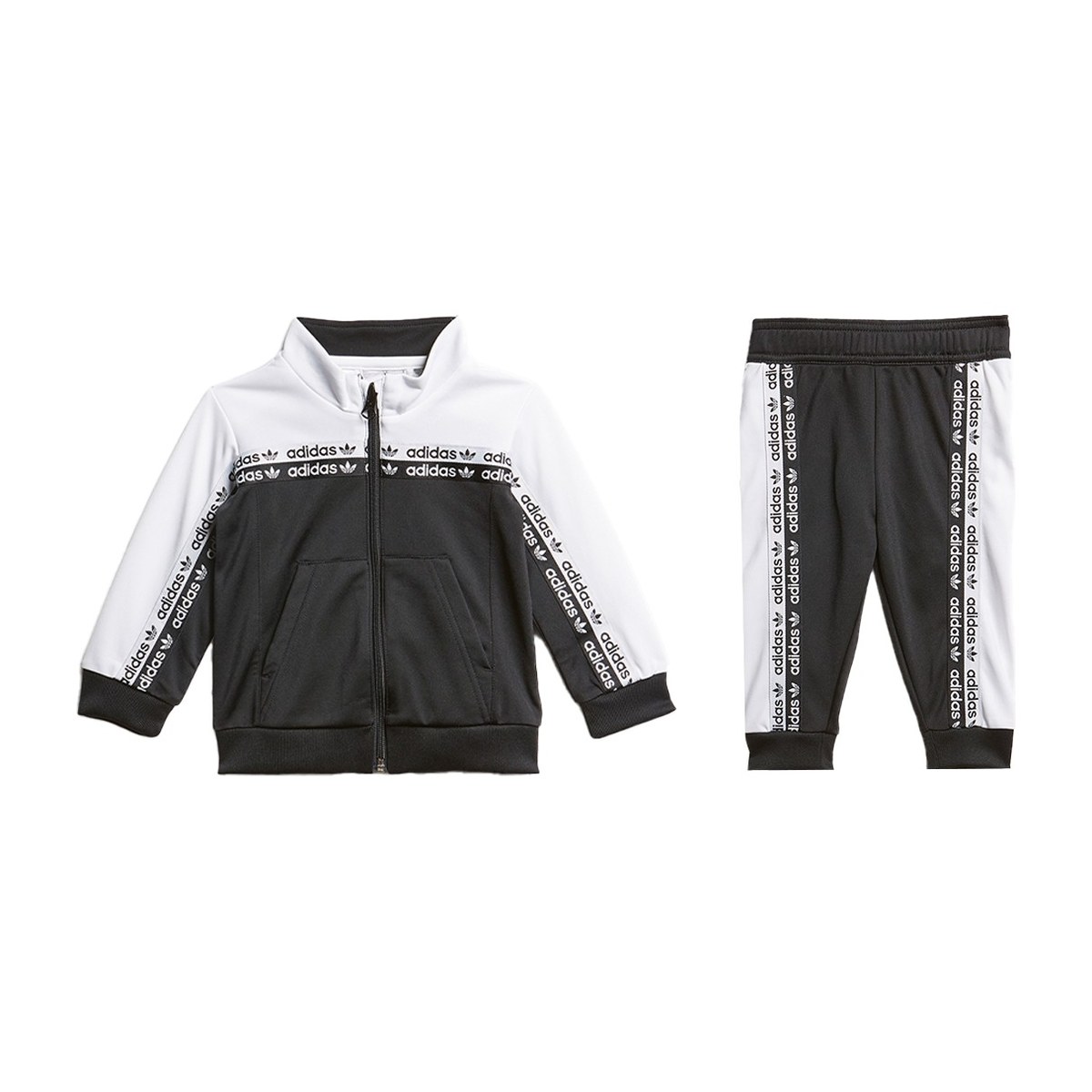adidas Originals Tracksuit Black White Infant
