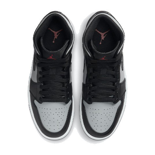 Jordan Air Jordan 1 Mid Black Grey Red