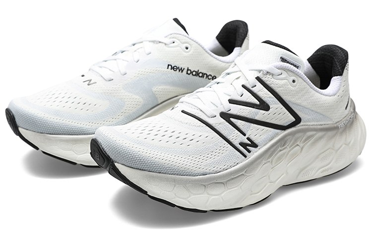 New Balance Fresh Foam X More V4 White Black