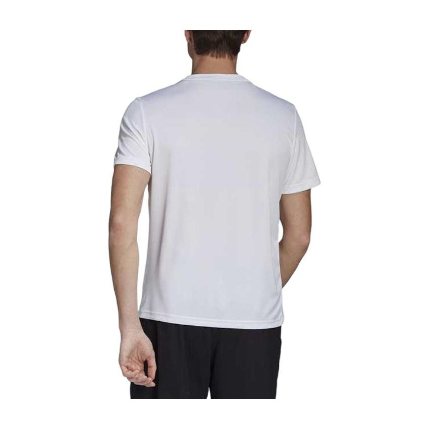 adidas Crew Neck T-Shirt White Printed